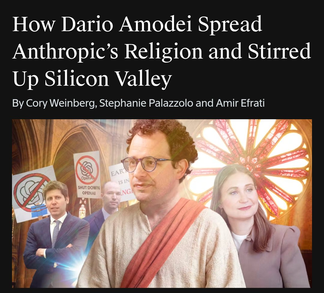 Anthropic CEO 阿莫迪整天神神叨叨讲 AI 毁灭世界,投资人受不了了