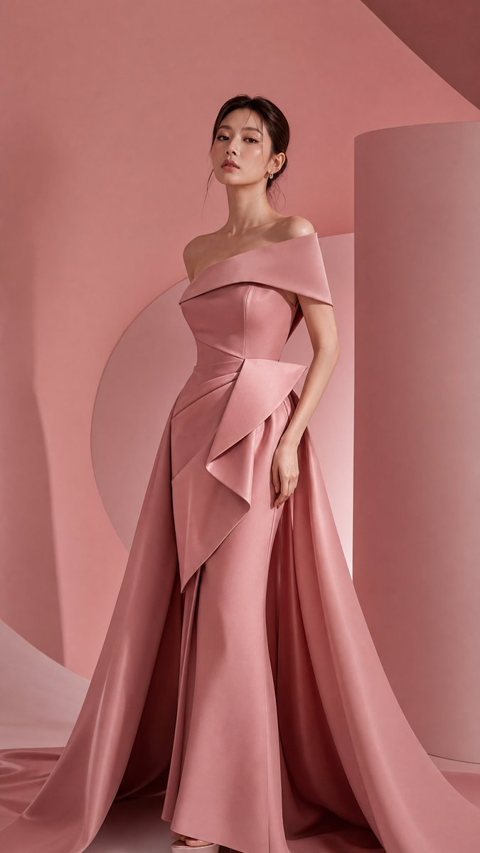 High-end editorial masterpiece, monochromatic reddish enviro