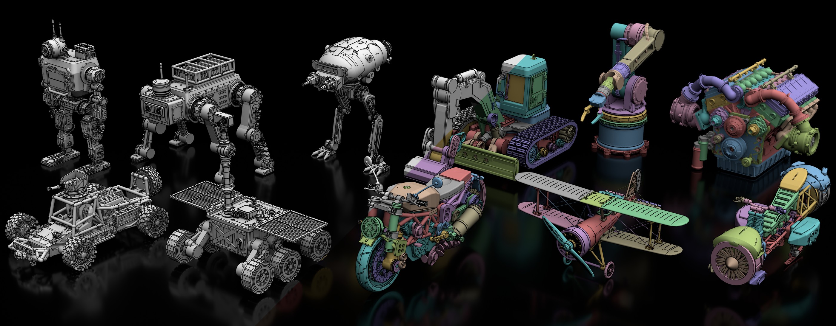 Procedura 3D modeling example