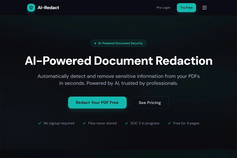 展示PDF敏感信息识别与脱敏流程的封面图