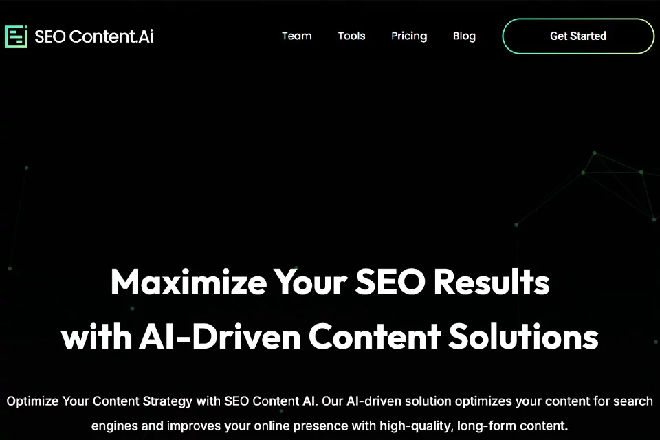 SEO Content AI 人工智能营销工具目录封面