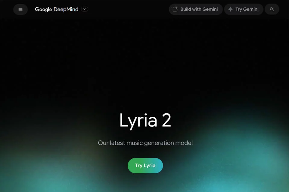 Lyria2生成音乐与调节创作参数的产品展示图