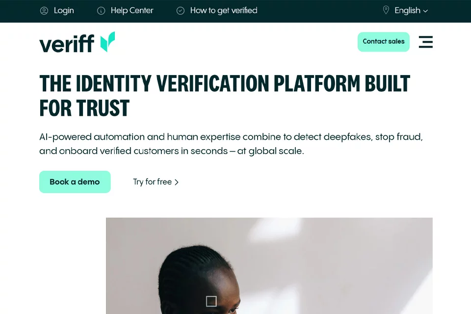 Veriff身份核验流程示意图