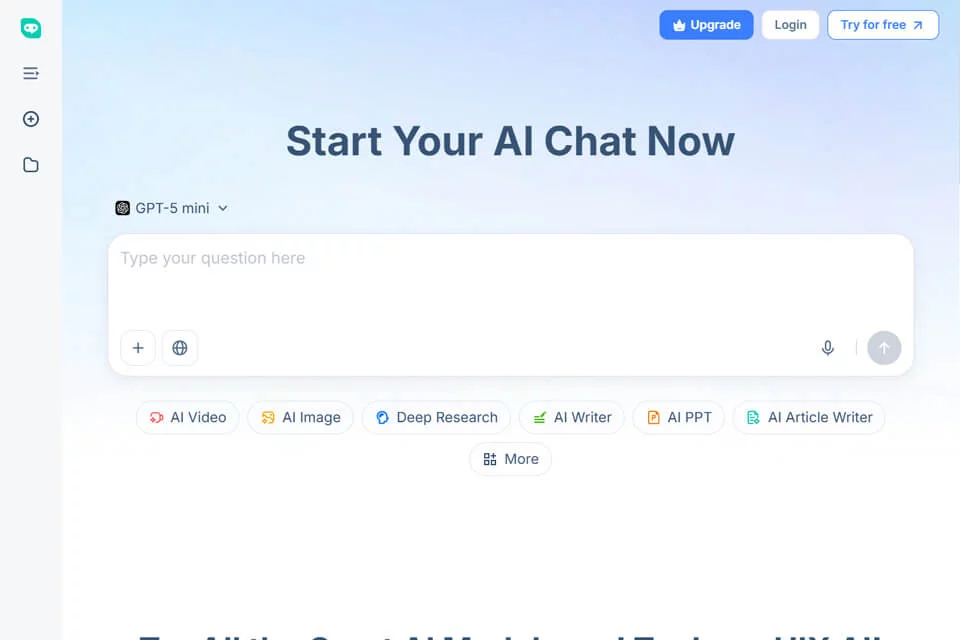 HIX AI 内容创作工具界面示意