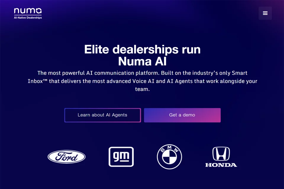 Numa面向汽车经销商的AI客户沟通工作台