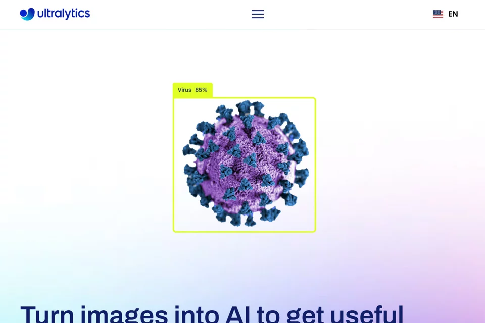 Ultralytics 计算机视觉模型训练与部署工具界面