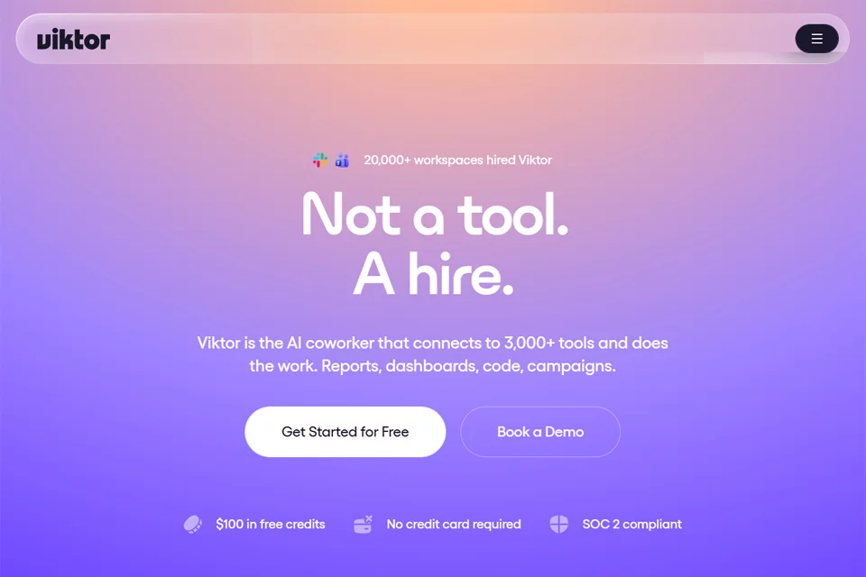 Viktor在Slack协作频道中处理业务任务的示意图