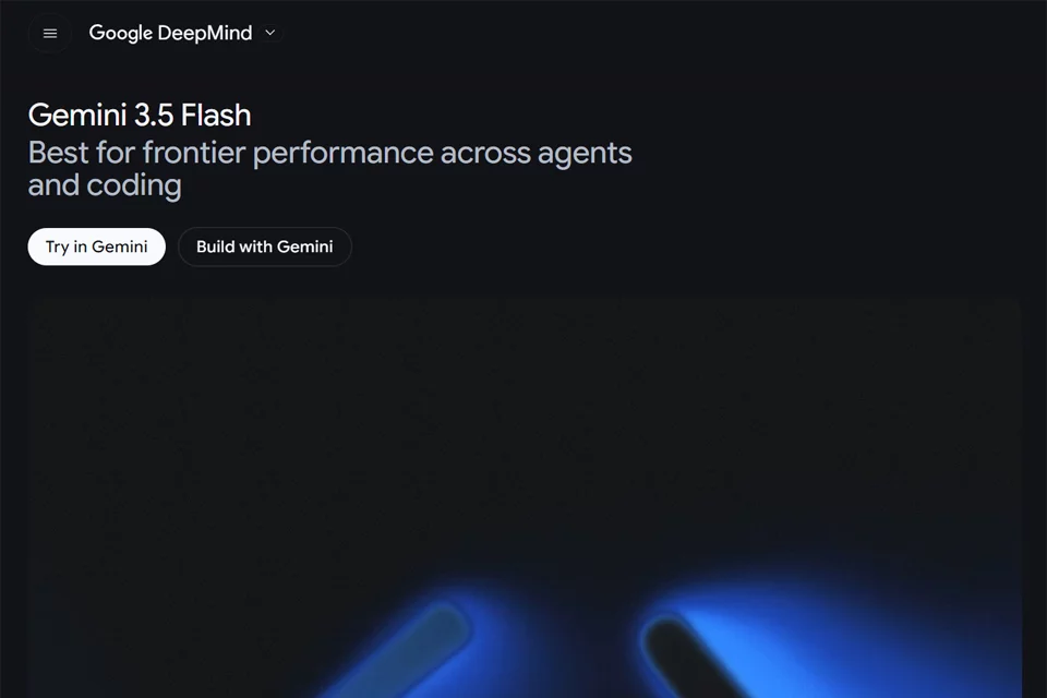 Gemini 3.5 Flash 产品名称与标识封面图