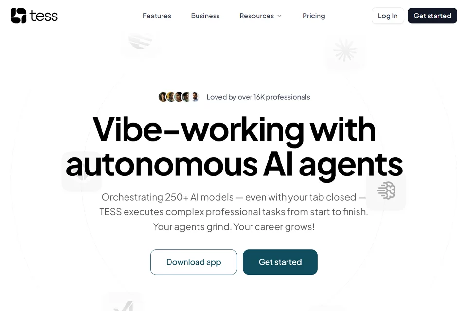 TESS AI 多模型 AI 智能体平台