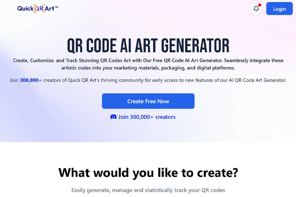 Quick QR Art 艺术二维码生成界面与示例