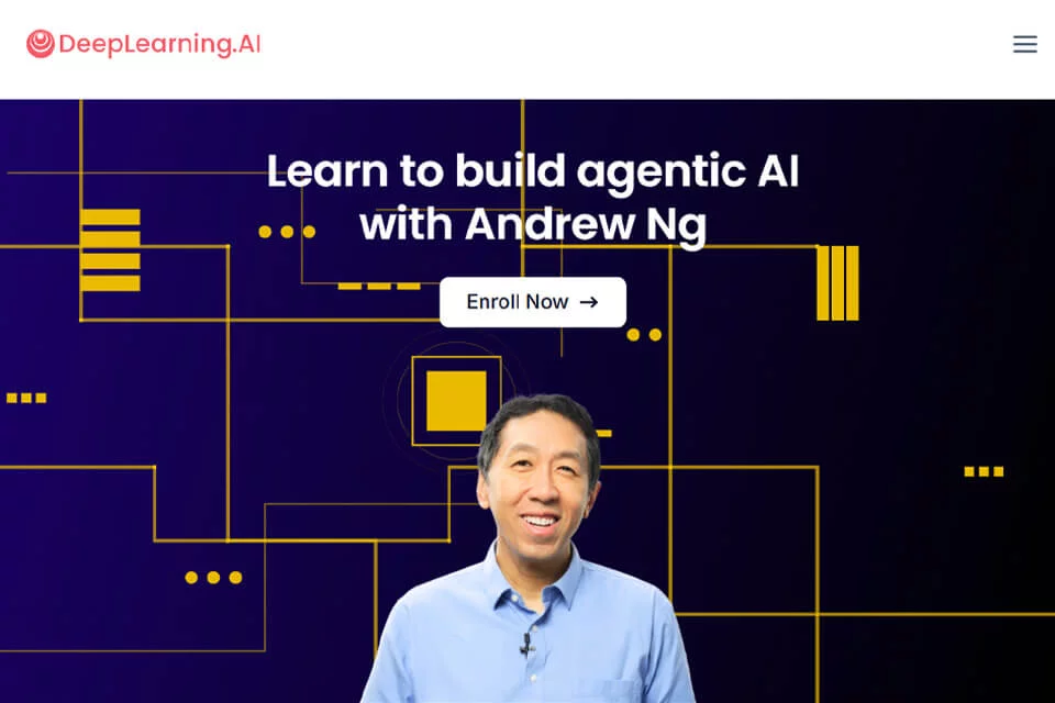 Deeplearning 人工智能课程平台封面图